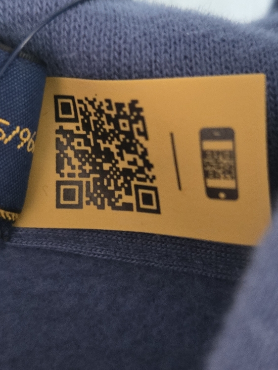 Polo by Ralph Lauren Blue Logo Hoodie Medium Unisex Pullover NWT Front Pocket - Picture 3 of 16